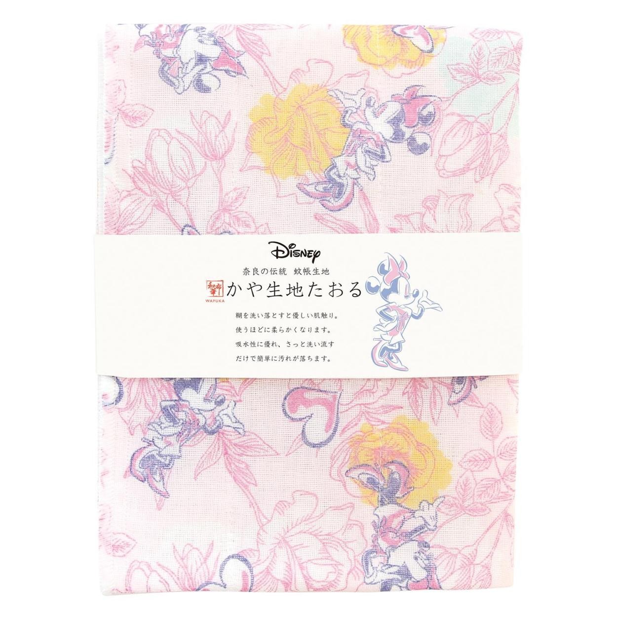 タオル ディズニー ギフト プレゼント 日本製 かや生地 奈良の蚊帳生地使用  かわいい おしゃれ お祝い 贈り物 プーさん ラプンツェル アリエル タオル | Disney | 07