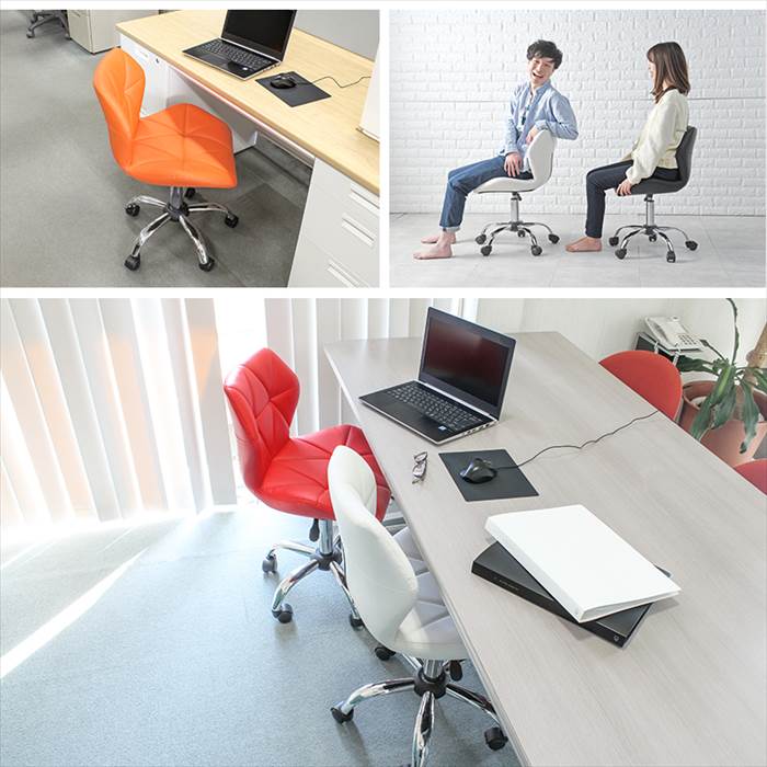 回転椅子 キャスター付き 通販 LHC-4054 オフィスチェアー 事務椅子 デスクチェア 回転いす 昇降チェアー デスク用チェア パソコンチェア デスクワーク 回転椅子 |  | 03