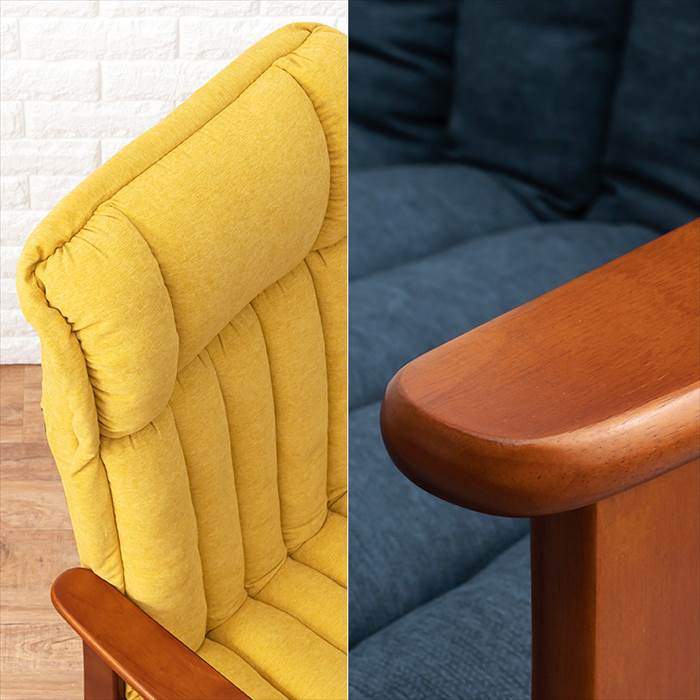 高座椅子 リクライニング ハイバック 通販 LZ-4378 リクライニングチェア 座椅子 座いす レバー付き 折りたたみ 肘掛け 肘付き 座面 高さ調節 おしゃれ 高座椅子 |  | 03