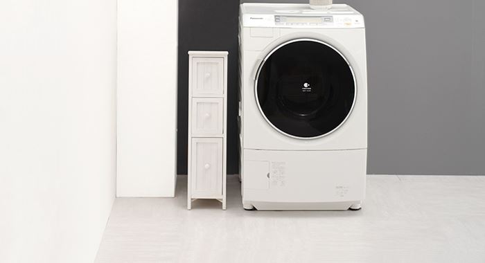 ランドリーチェスト スリム 通販 MCH-5670 サニタリーチェスト ランドリーラック サニタリーラック ランドリー収納 隙間収納 すきま収納 ランドリーチェスト | HAGiHARA | 10