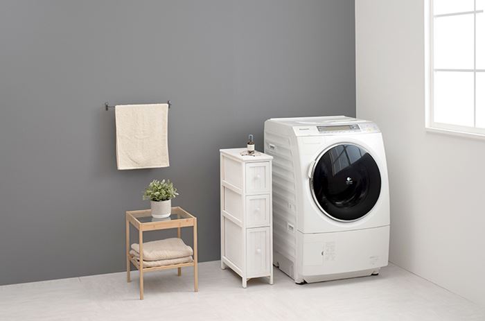 ランドリーチェスト スリム 通販 MCH-5670 サニタリーチェスト ランドリーラック サニタリーラック ランドリー収納 隙間収納 すきま収納 ランドリーチェスト | HAGiHARA | 11