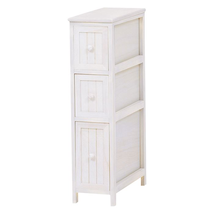 ランドリーチェスト スリム 通販 MCH-5670 サニタリーチェスト ランドリーラック サニタリーラック ランドリー収納 隙間収納 すきま収納 ランドリーチェスト | HAGiHARA | 05