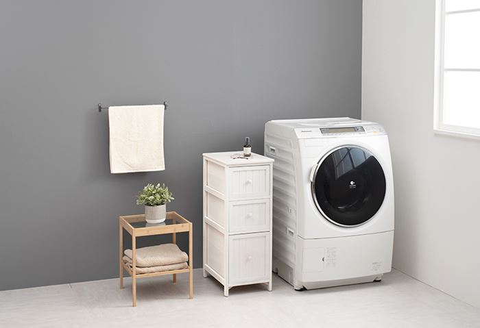 ランドリーチェスト 30cm 通販 MCH-5672 サニタリーチェスト ランドリーラック サニタリーラック ランドリー収納 隙間収納 すきま収納 ランドリーチェスト | HAGiHARA | 11