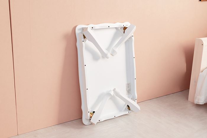 センターテーブル おしゃれ 通販 MT-7030WH フェミニンシリーズ 折れ脚テーブル 折りたたみテーブル 折り畳みテーブル テーブル 机 折りたたみ センターテーブル | HAGiHARA | 07