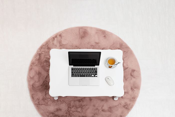 センターテーブル おしゃれ 通販 MT-7030WH フェミニンシリーズ 折れ脚テーブル 折りたたみテーブル 折り畳みテーブル テーブル 机 折りたたみ センターテーブル | HAGiHARA | 09