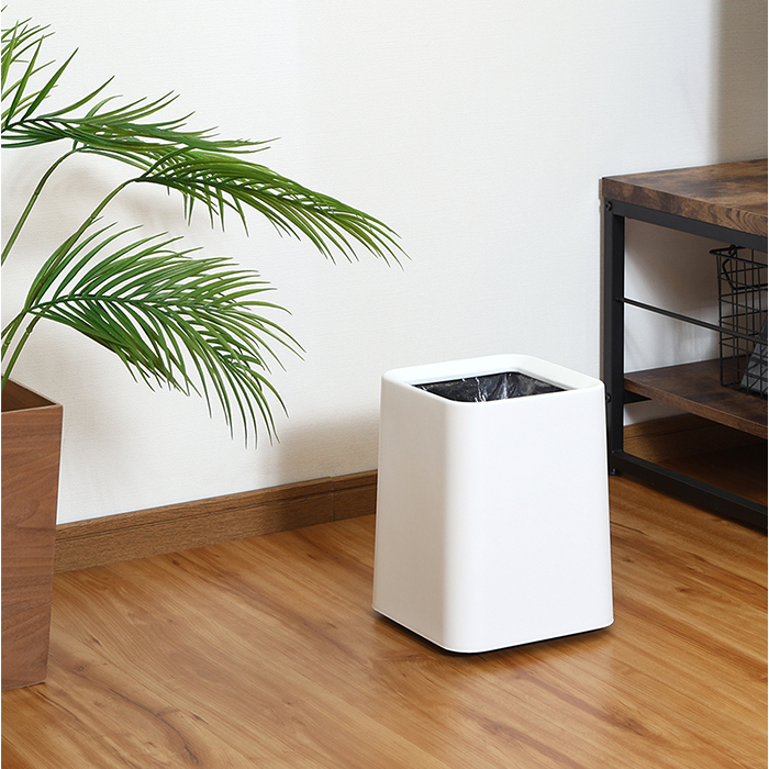 袋が隠せるゴミ箱 通販 ゴミ箱 ダストボックス モダン シンプル 袋が見えない ダストBOX ごみ箱 ごみばこ おしゃれ 隠せる 見えない |  | 06