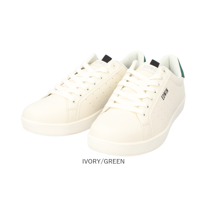 白スニーカー エドウィン 通販 EDWIN スニーカー EDW7034 靴 メンズ