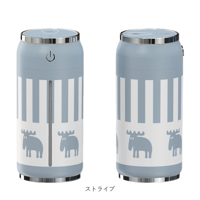 モズ moz モズ 加湿器 EF-HD10 通販 USB式 缶型卓上加湿器 ミニ加湿器 卓上加湿器 パーソナル加湿器 北欧雑貨 卓上 コンパクト ポータブル 職場 デスク オフィス | moz | 10