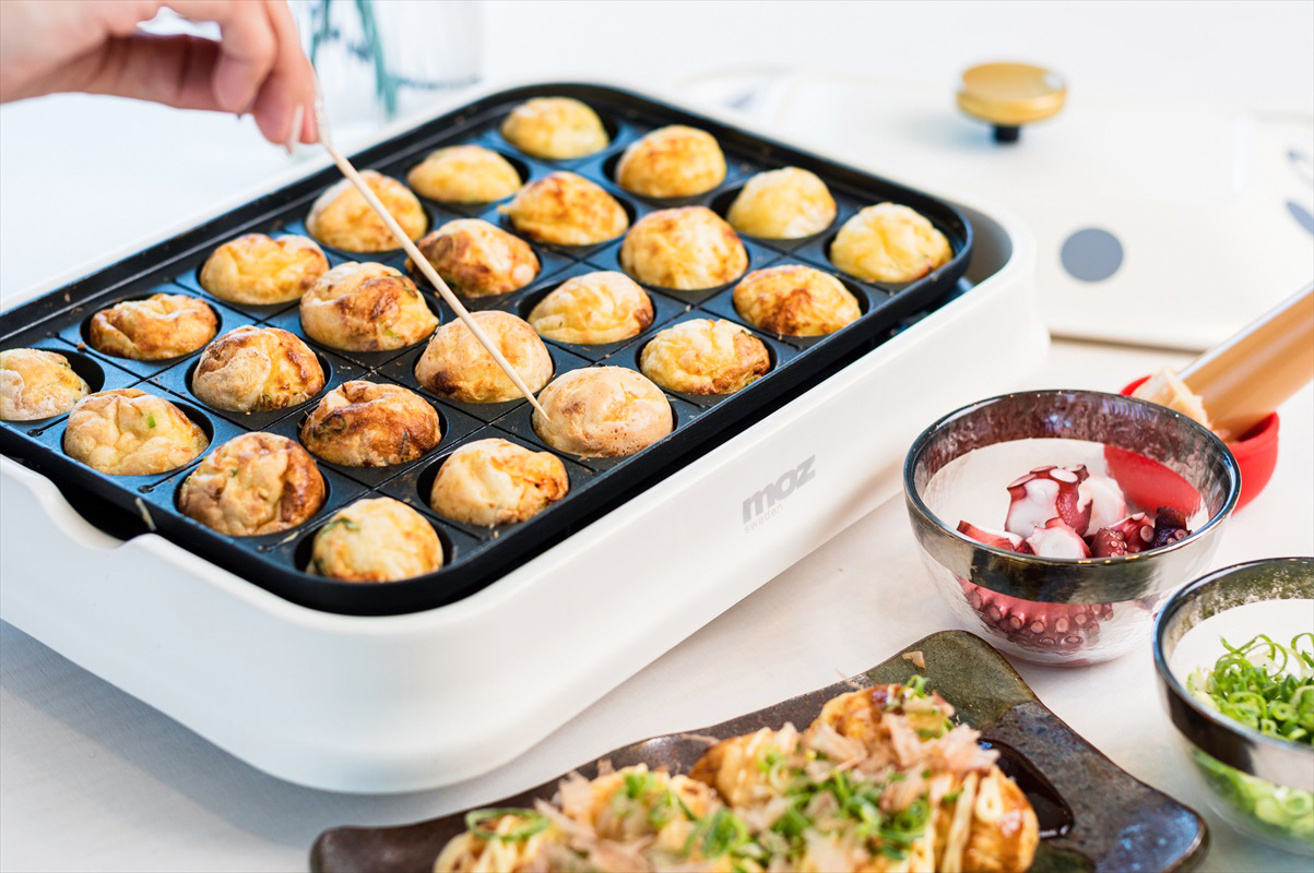 moz モズ ホットプレート EF-LC32 通販 たこ焼き器 平面 焼肉 たこ焼きプレート かわいい おしゃれ 2人用 3人用 北欧 雑貨 ブランド エルク 北欧雑貨 | moz | 04