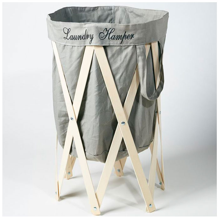 洗濯かご おしゃれ 通販 ランドリーバスケット ランドリーハンパー En Fance EF-LH01 アンファンス 洗濯カゴ 洗濯籠 ハンパー ランドリー用品 洗濯かご |  | 03