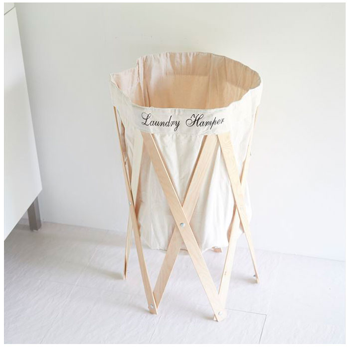洗濯かご おしゃれ 通販 ランドリーバスケット ランドリーハンパー En Fance EF-LH01 アンファンス 洗濯カゴ 洗濯籠 ハンパー ランドリー用品 洗濯かご |  | 07