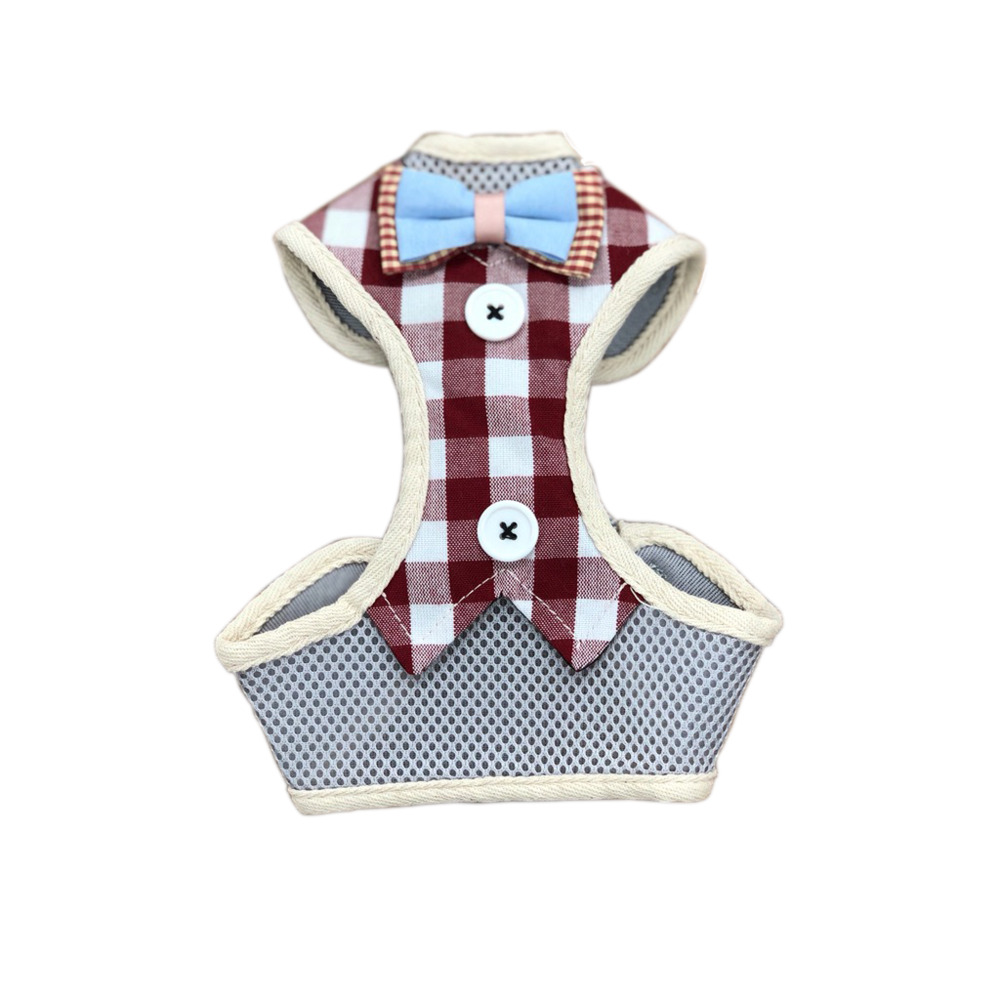 ハーネス 付き 犬 服 通販 アンファンス EF-PT03 ペットハーネス リード付き リード 犬服 いぬふく 一体型 イヌ いぬ 小型犬 中型犬 大型犬 おしゃれ ハーネス |  | 03