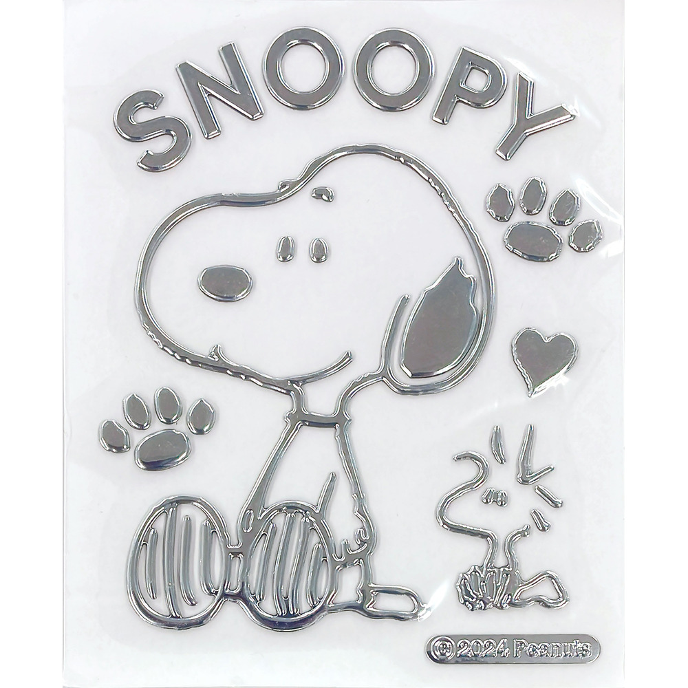 ステッカー 車 スヌーピー SNOOPY エンブレムステッカー