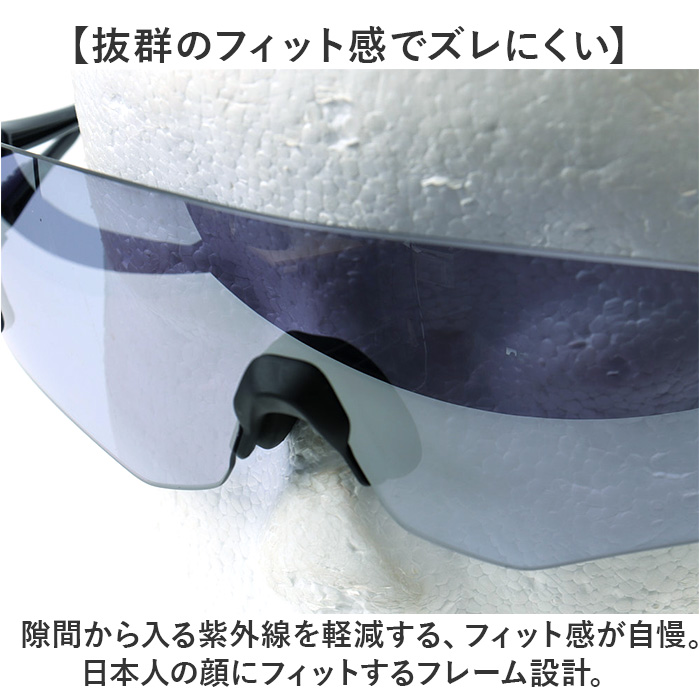スワンズ SWANS スワンズ スポーツサングラス EN8-0714 通販 スポーツ サングラス メガネ めがね 眼鏡 E-NOX EIGHT8 ULTRA 軽い 軽量 フィット感 メンズ_7