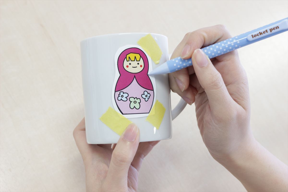 らくやきマーカー用 下書き用 カーボン紙 通販 無地 転写紙 転写シート 転写カーボン 転写カーボン紙 イラスト見本 セット 下書き 下書き用 らくやきマーカー用 | ブランド登録なし | 01