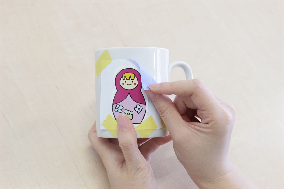 らくやきマーカー用 下書き用 カーボン紙 通販 無地 転写紙 転写シート 転写カーボン 転写カーボン紙 イラスト見本 セット 下書き 下書き用 らくやきマーカー用 | ブランド登録なし | 02