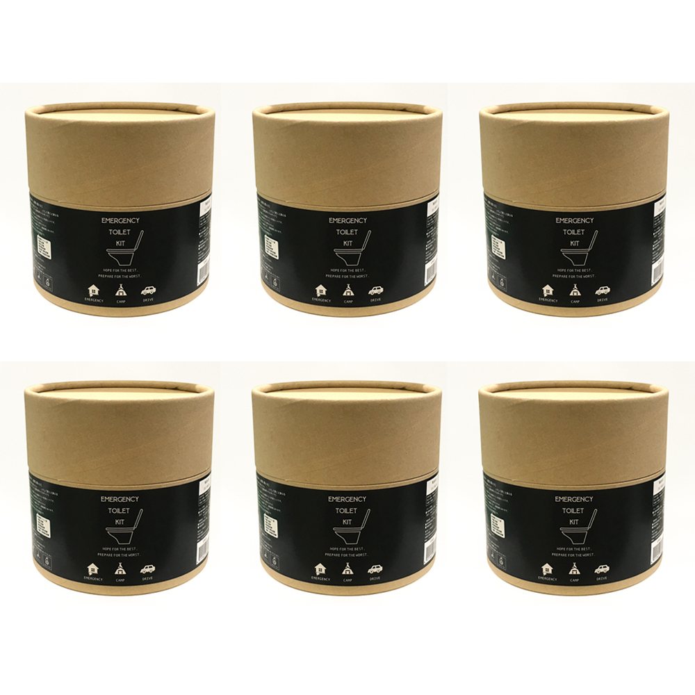 簡易 トイレ 災害 10個入り 6セット 通販 トイレキット 緊急用トイレキット 非常トイレ 非常用トイレ 避難用品 防災用品 防災グッズ インテリア 簡易 |  | 01