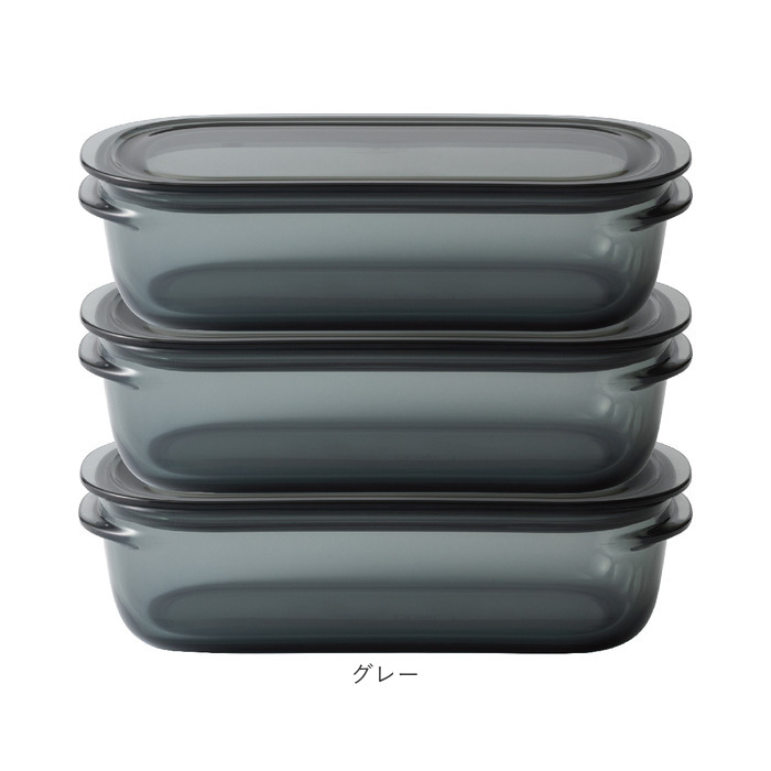 ライクイット保存容器 通販 Mサイズ 3個セット 四角 フードコンテナ 保存容器 キャニスター プラスチック 耐熱 電子レンジＯＫ 食洗器 ライクイット保存容器 | Like-it | 14