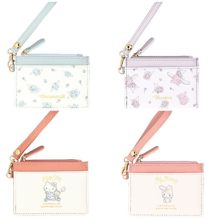 サンリオ 財布 通販 フラグメントケース ミニ財布 お財布 おさいふ さいふ レディース コンパクト 小さめ ストラップ 女の子 小学生 中学生 高校生 サンリオ | マイメロディ | 19
