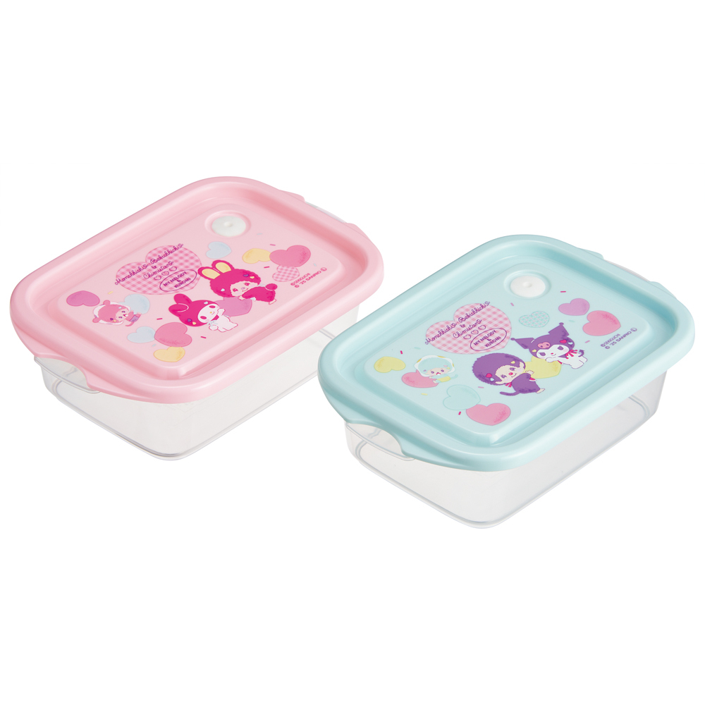保存容器 フタをしたままレンジ 通販 日本製 フードコンテナ 2個セット お弁当箱 ランチボックス キャラクター レンジ対応 作り置き 容器 | スケーター | 18