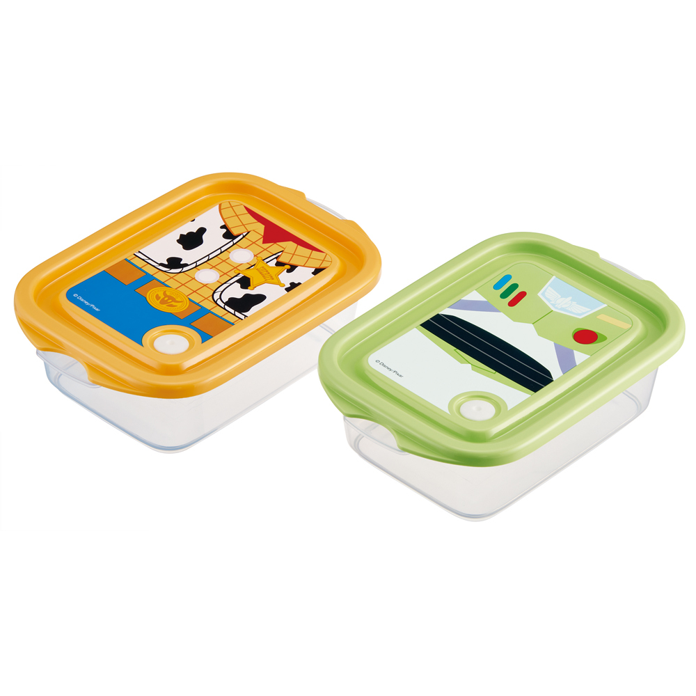 保存容器 フタをしたままレンジ 通販 日本製 フードコンテナ 2個セット お弁当箱 ランチボックス キャラクター レンジ対応 作り置き 容器 | スケーター | 09