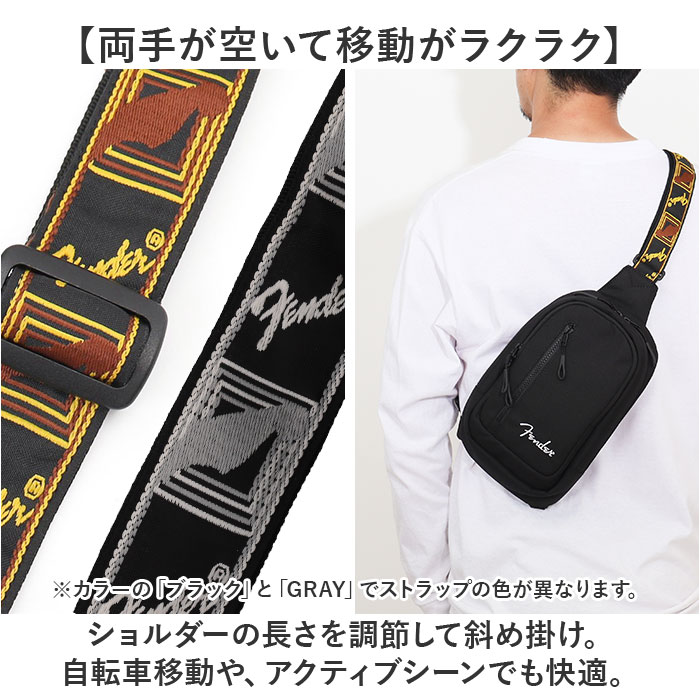 Fender フェンダー ボディバッグ ボディーバッグ 6058 通販 ワンショルダーバッグ ワンショルダーバック ボディバック ボディーバック 斜めがけ ななめがけ |  | 06
