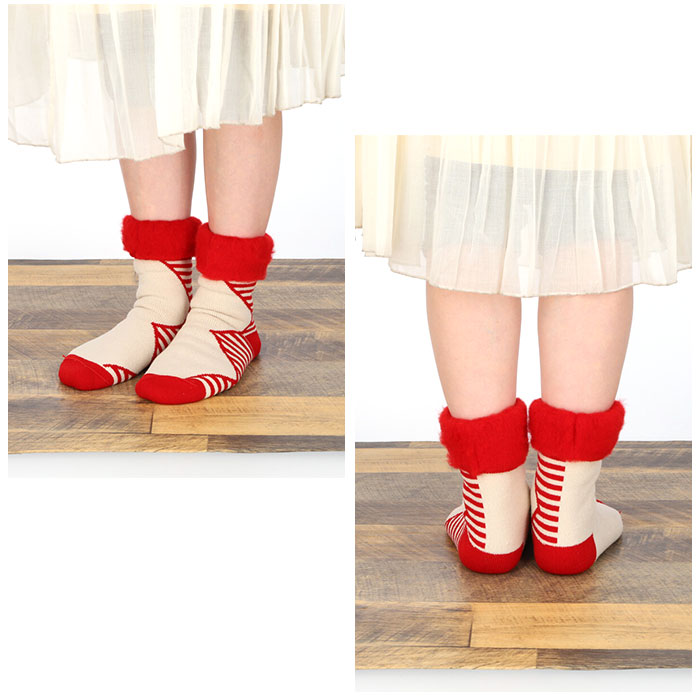 靴下 あったか レディース 通販 メンズ あったか靴下 ソックス もこもこソックス ルームソックス FLUFFY SOCKS フラッフィーソックス あったかソックス 靴下 | ふわもこ | 24