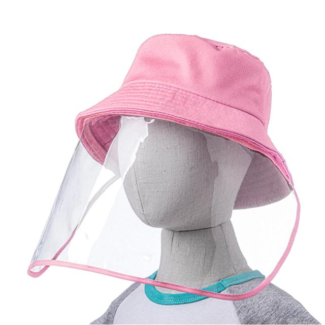 飛沫防止 帽子 子供 通販 こども 子供用 飛沫 日よけ フェイスシールド 女の子 男の子 キッズ 子ども用 ハット フェイスガード 花粉対策 花粉症 飛沫防止 | ブランド登録なし | 04