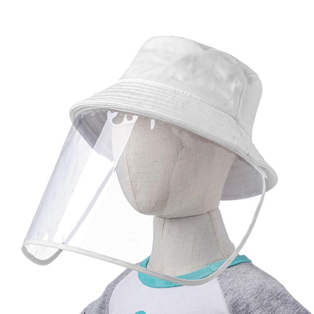 飛沫防止 帽子 子供 通販 こども 子供用 飛沫 日よけ フェイスシールド 女の子 男の子 キッズ 子ども用 ハット フェイスガード 花粉対策 花粉症 飛沫防止 | ブランド登録なし | 05
