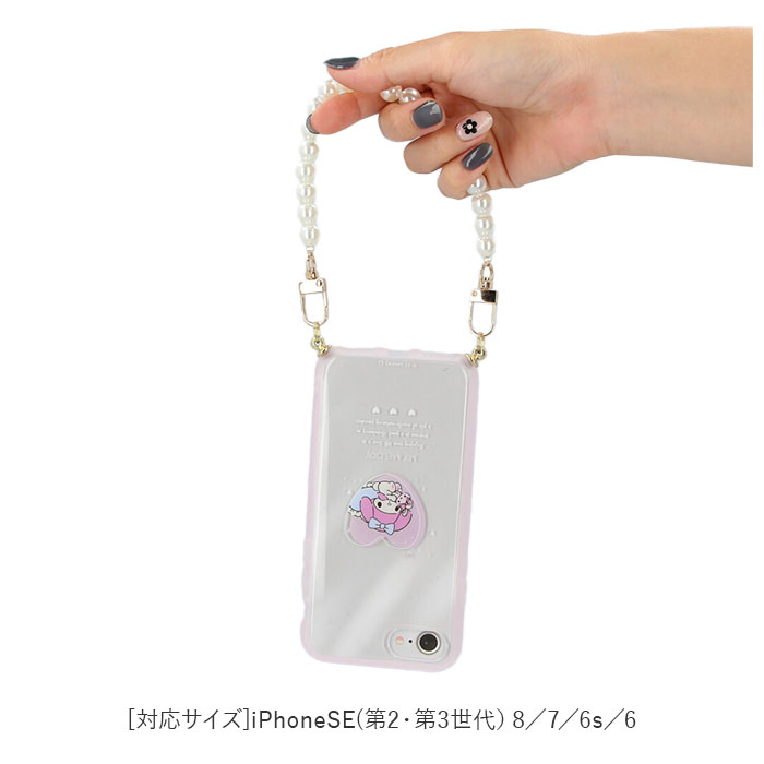 IIIIfit iPhone ケース 通販 キャラクター パールストラップ
