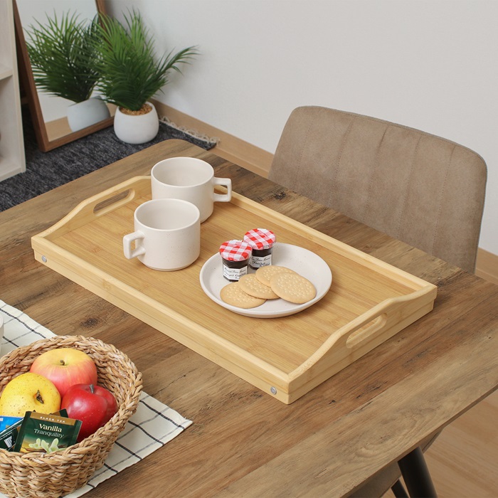 トレーテーブル 通販 折りたたみ式すべりにくいトレー 折り畳みテーブル ベッドテーブル ミニテーブル 折りたたみテーブル ミニ おしゃれ お盆 トレーテーブル |  | 07