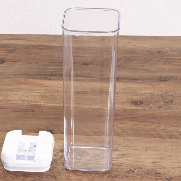 保存容器 スタッキング 1700 通販 スタッキングロックキャニスター キャニスター フードストッカー 乾物ストッカー QPITA キュピタ 1700ml FJ41300 保存容器 |  | 07