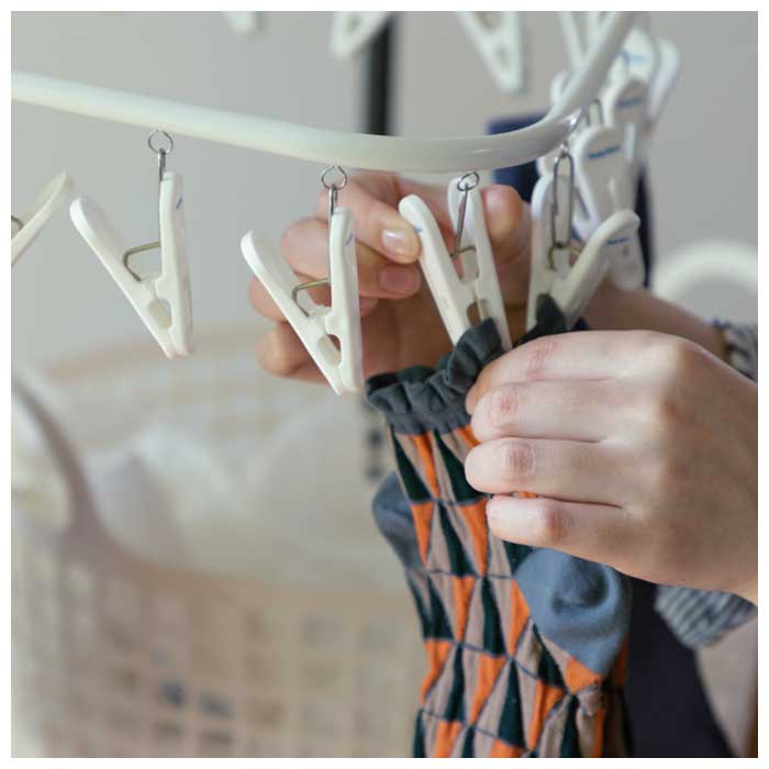 フレディレック FREDDY 通販FREDDY LECK フレディレック 角ハンガー 20P 20ピンチ 洗濯ハンガー ステンレス ハンガーピンチ ピンチハンガー 物干し 省スペース | Freddy Leck | 06
