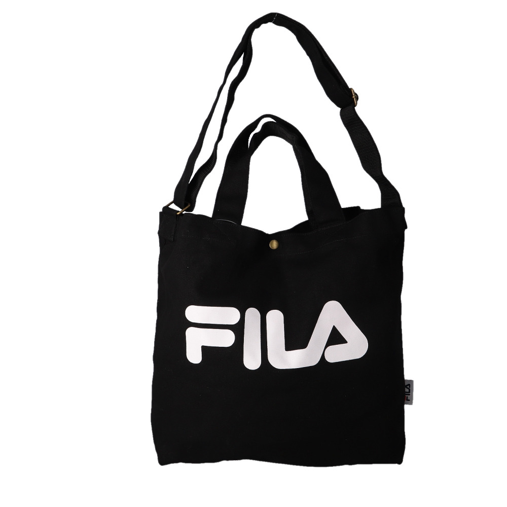 FILA バッグ 通販 フィラ トートバッグ ショルダーバッグ 2way トート トートバック キャンバス 帆布 通学 通勤 斜めがけバッグ 大きめ A4 シンプル |  | 01