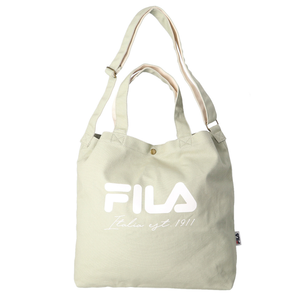 FILA バッグ 通販 フィラ トートバッグ ショルダーバッグ 2way トート トートバック キャンバス 帆布 通学 通勤 斜めがけバッグ 大きめ A4 シンプル |  | 04