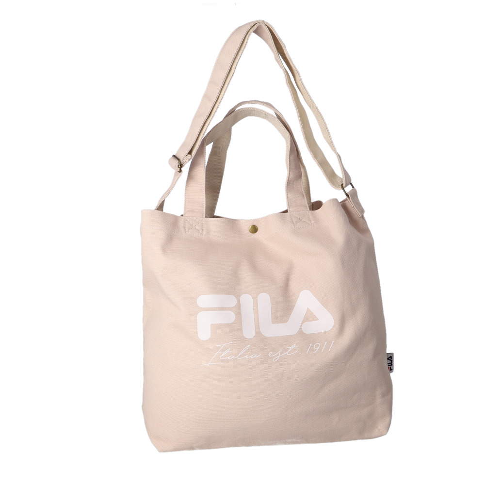 FILA バッグ 通販 フィラ トートバッグ ショルダーバッグ 2way トート トートバック キャンバス 帆布 通学 通勤 斜めがけバッグ 大きめ A4 シンプル |  | 03