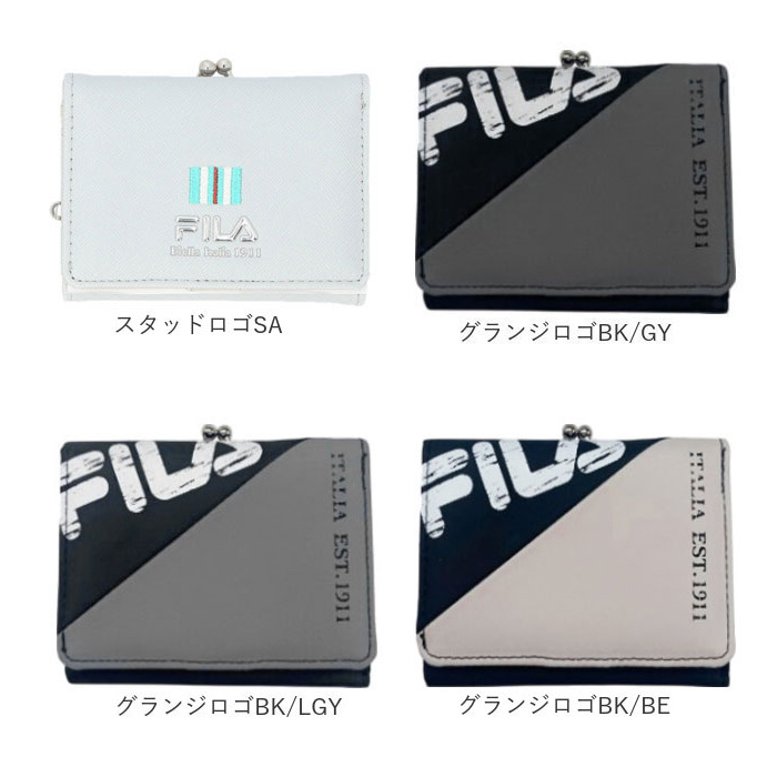 FILA フィラ 財布 通販 三つ折り財布 ミニ財布 コンパクト財布 3つ折り財布 がま口財布 がまぐち レディース 女性 女子 ブランド お財布 さいふ サイフ |  | 30
