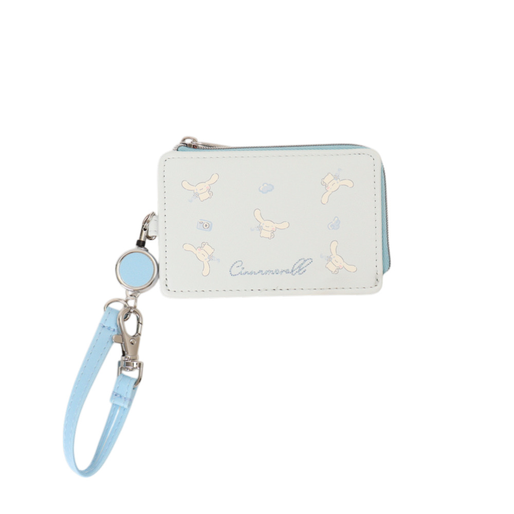 サンリオ グッズ 通販 パスケース 定期入れ リール付き ICカード 通勤 通学 紛失防止 落下防止 かわいい カワイイ おしゃれ 携帯 持ち歩き 伸縮性 サンリオ |  | 01