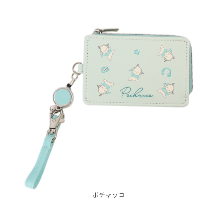 サンリオ グッズ 通販 パスケース 定期入れ リール付き ICカード 通勤 通学 紛失防止 落下防止 かわいい カワイイ おしゃれ 携帯 持ち歩き 伸縮性 サンリオ |  | 18