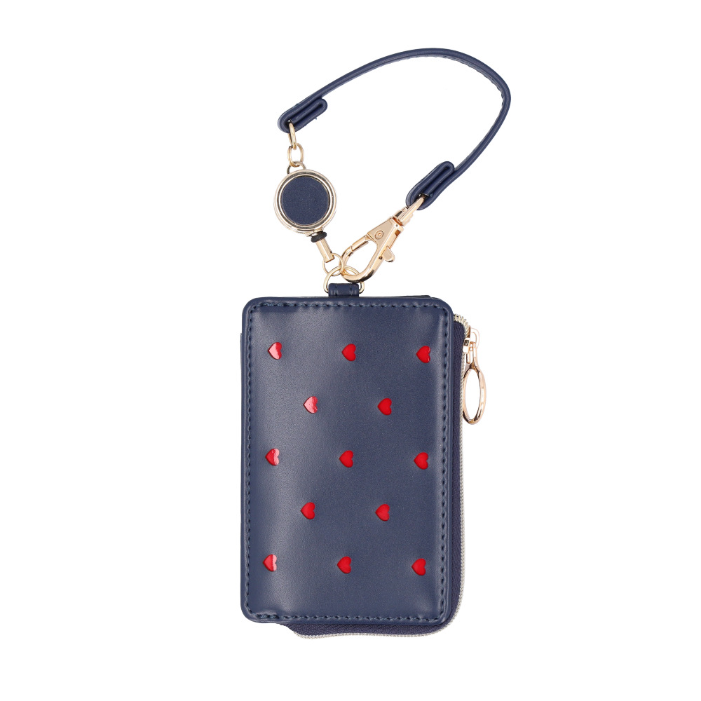 小銭入れ パスケース リール付き 通販 定期入れ パスポーチ 定期 入れ リール 付き 定期券 ケース レディース おしゃれ コインケース 可愛い 小物入れ 小銭入れ | Flowering | 01