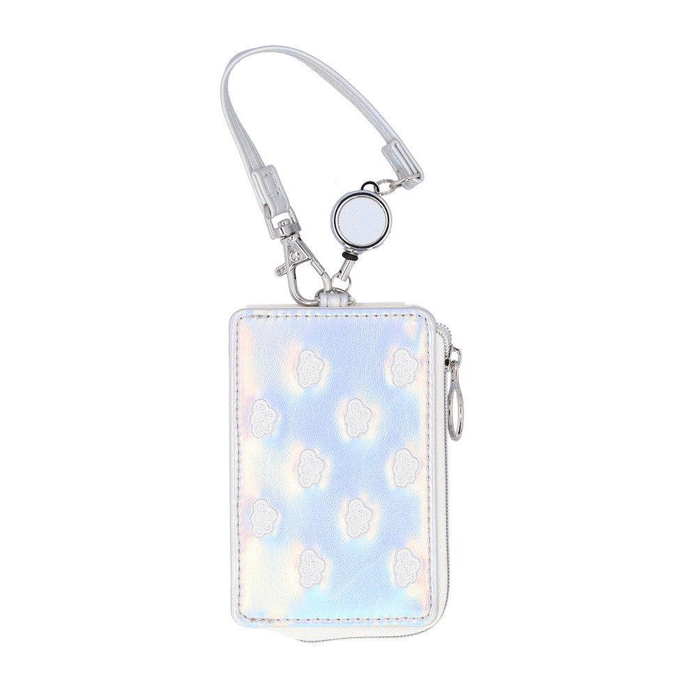 小銭入れ パスケース リール付き 通販 定期入れ パスポーチ 定期 入れ リール 付き 定期券 ケース レディース おしゃれ コインケース 可愛い 小物入れ 小銭入れ | Flowering | 03