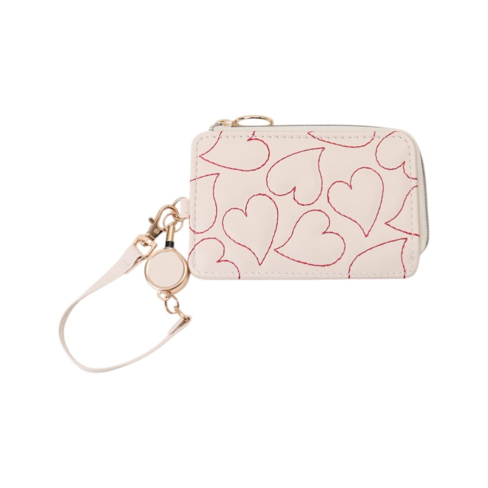 小銭入れ パスケース リール付き 通販 定期入れ パスポーチ 定期 入れ リール 付き 定期券 ケース レディース おしゃれ コインケース 可愛い 小物入れ 小銭入れ | Flowering | 11