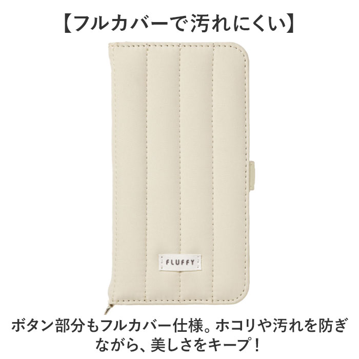 FLUFFY スマホケース 手帳型 通販 スマホカバー カバー ケース スマホ スマホスマートフォンカバー ふわふわ フワフワ クッション スマホスマートフォン | Fluffy | 14