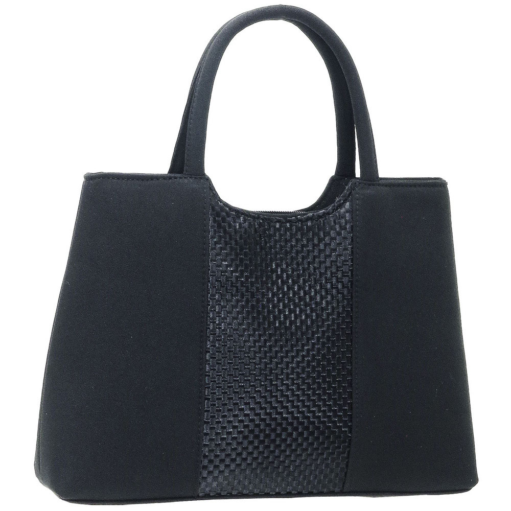 フォーマルバッグ 葬儀 通販 フォーマルバック ハンドバッグ ハンドバック 弔事 ブラックフォーマル 慶弔両用 ブラック 黒 レディース フォーマルバッグ | ROSSINI | 01