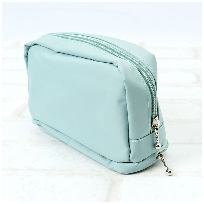 コスメポーチ 持ち歩き 通販 ポーチ 化粧ポーチ メイクポーチ トラベルポーチ 小物入れ 自立 収納 小さめ かわいい 撥水 マチ ポケット コンパクト コスメポーチ | BACKYARD FAMILY | 11