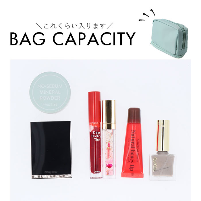 コスメポーチ 持ち歩き 通販 ポーチ 化粧ポーチ メイクポーチ トラベルポーチ 小物入れ 自立 収納 小さめ かわいい 撥水 マチ ポケット コンパクト コスメポーチ | BACKYARD FAMILY | 12