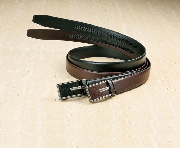 ゴールデンベア ベルト 通販 穴無しベルト 穴なしベルト ブランド GOLDENBEAR ゴールデンベアー 着脱らくらくベルト2本組 スライドロックベルト ゴールデンベア | Golden Bear | 02