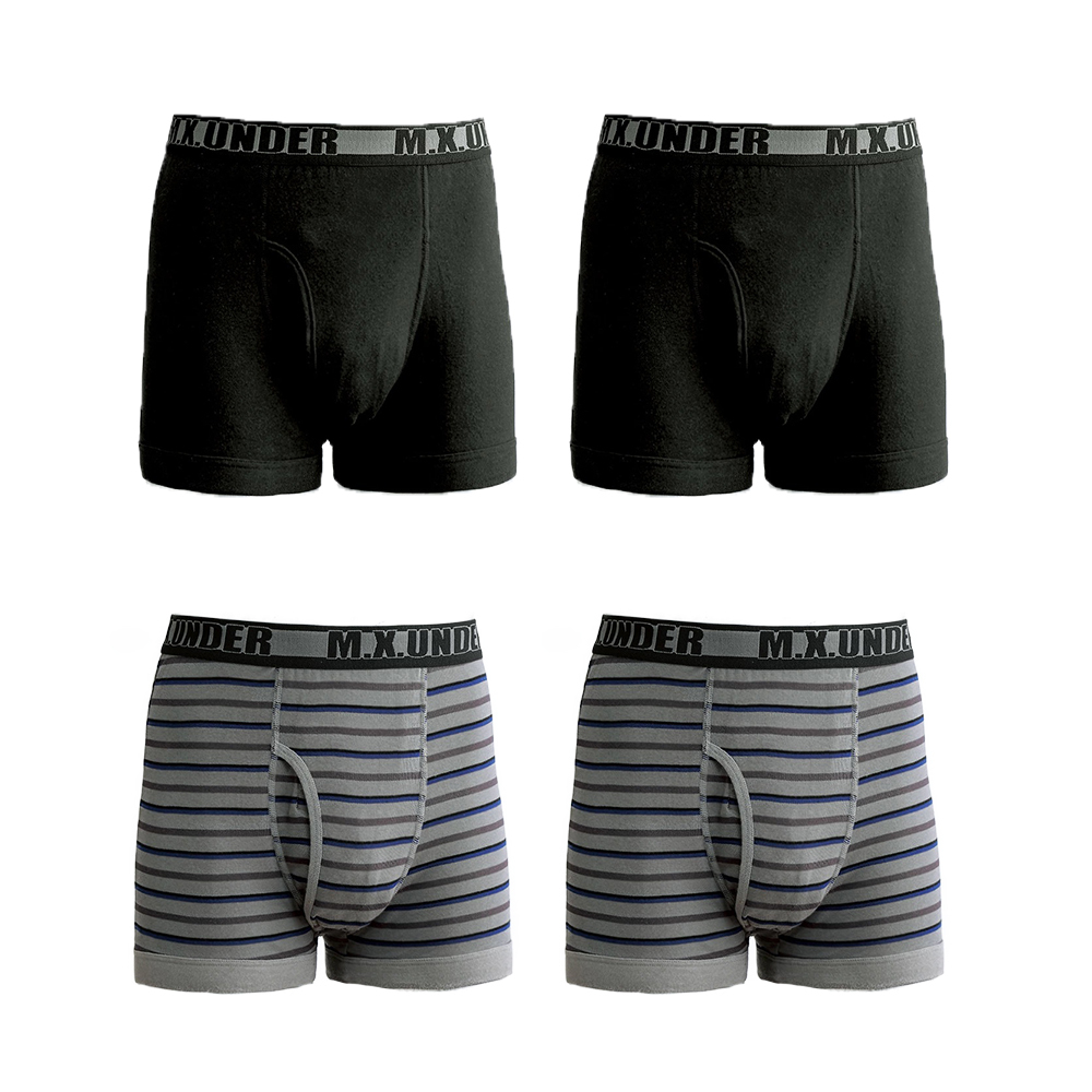 ボクサーパンツ メンズ セット 通販 ボクサー パンツ 軽失禁パンツ 男性用 吸水 下着 4枚セット 綿100 紳士 男性 旅行 安心