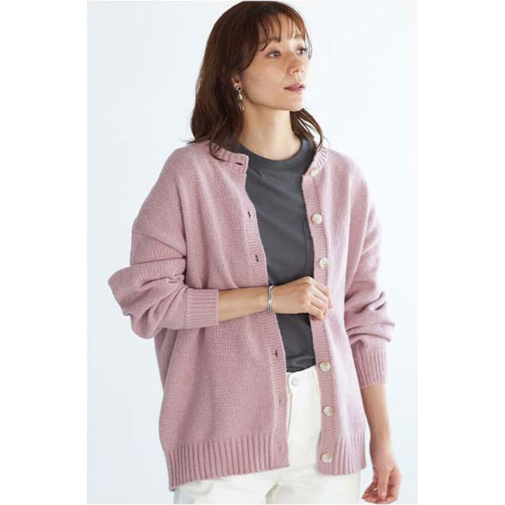 カーディガン レディース 秋冬 丸首 通販 ニットカーディガン カーデガン ニット トップス 長袖 セーター カーディガン |  | 02