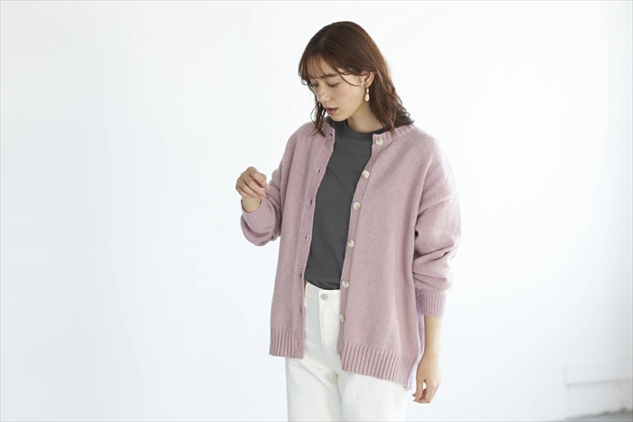 カーディガン レディース 秋冬 丸首 通販 ニットカーディガン カーデガン ニット トップス 長袖 セーター カーディガン |  | 12